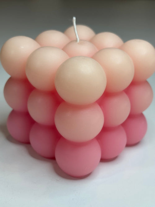 Bubble Cube Pink Ombré