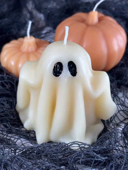 Hey Boo! Ghost Candle | 100% Natural Soy Wax | Halloween Home Décor & Gift