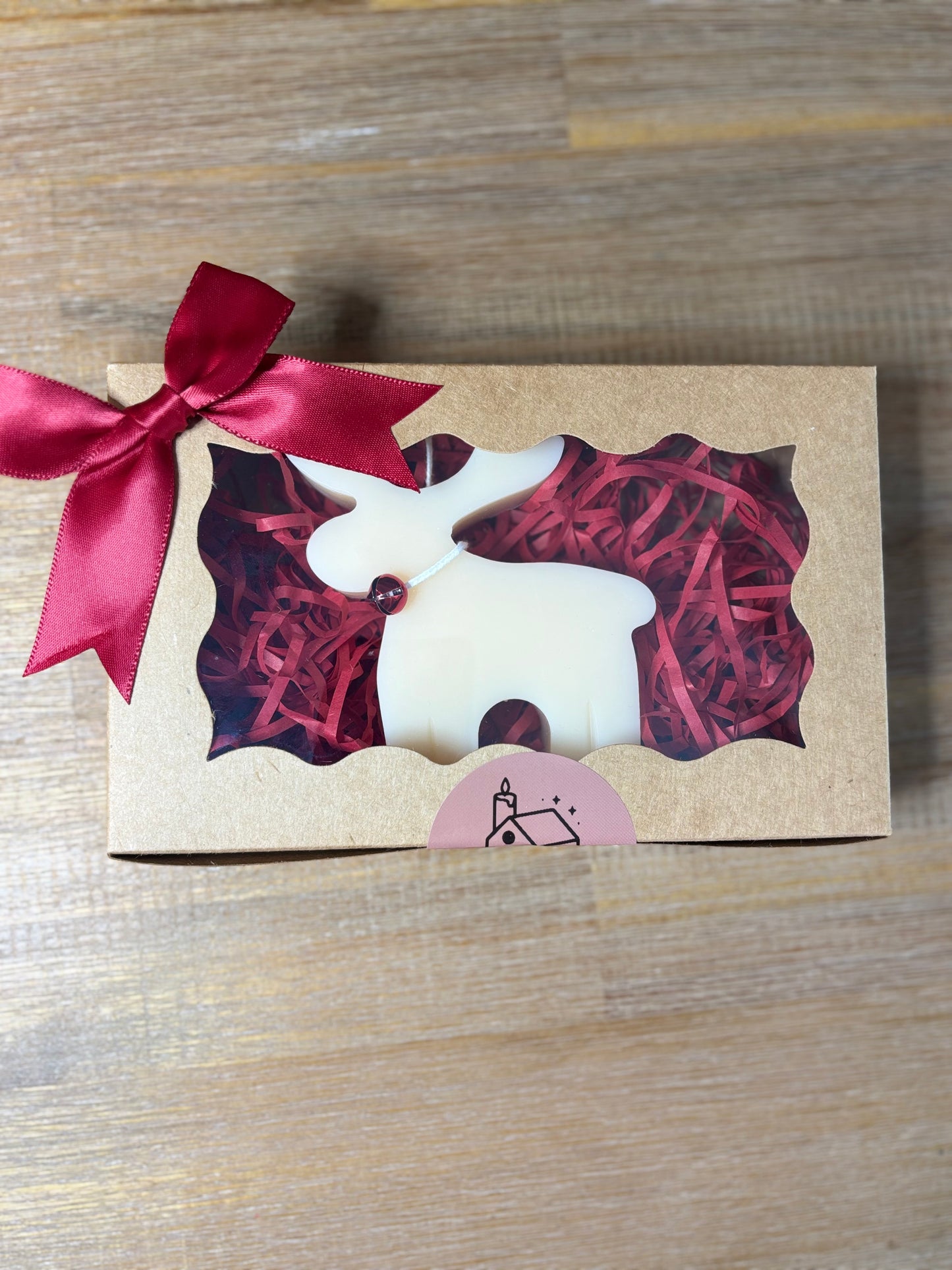 Reindeer Candle Gift Box